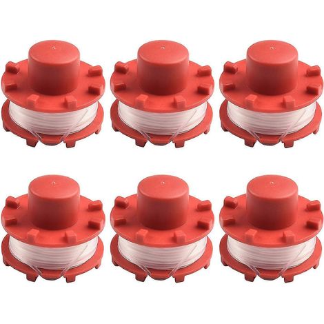 Compatible avec Einhell 3405096, kit avec 10 bobines de fil pour coupe-bordures. (1/5)