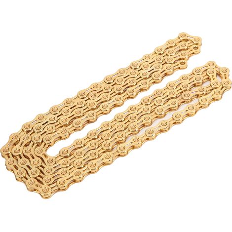 VG Sports Mountainbike-Kette, 11-fach, 116 Glieder, 1/2" x 11/128", goldfarben (1/5)