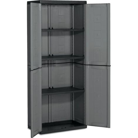 Externer Harzschrank mit Jolly Regalen cm 68 x 39 x 166 h