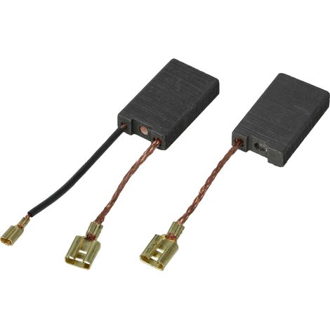 vhbw 2x escobilla 6,2 x 15,9 x 26,1 mm compatible con Bosch GSH 11 VC, 3 611 C36 000 herramientas