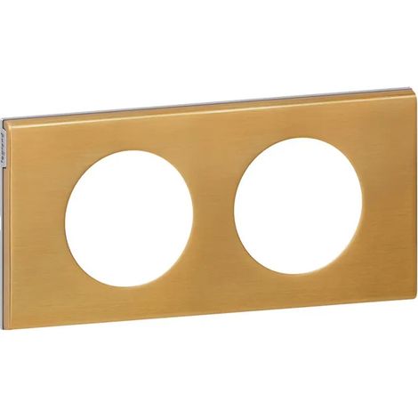 Legrand Céliane placca di finitura bronzo dorato metallica 18,4x10,2 cm