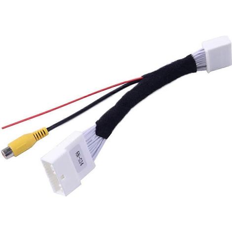Cable adaptador de 24 pines para conexión de cámara de visión trasera para Renault y Dacia, Opel, Vauxhall y Clio 4 (2012 en adelante). (1/5)