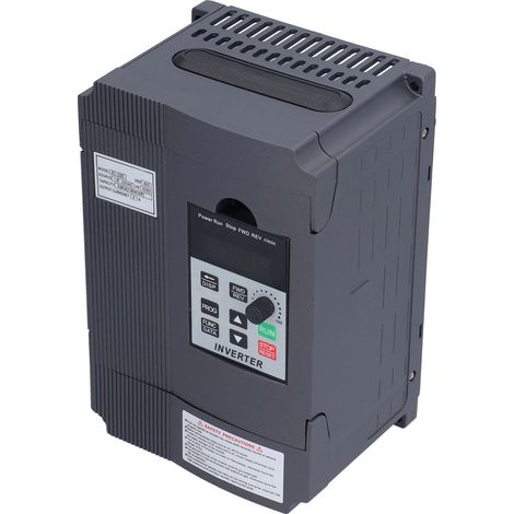 Variateur de fréquence monophasé 220V AC, convertisseur 1 entrée 3 sorties, contrôleur moteur CNCAT1-1500S, régulateur de vitesse triphasé (1/5)