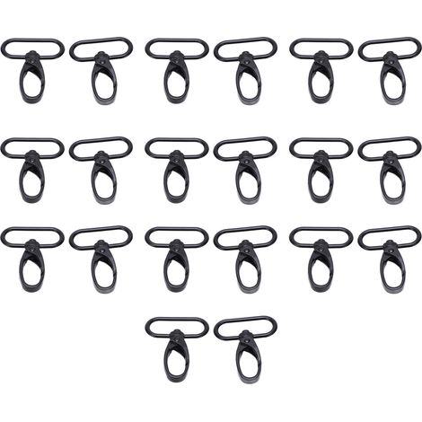 20Pcs Trigger Snap Hooks Durable Alloy Material Wide Application High Flexibility Easy Operation Keychain Hook (1/5)
