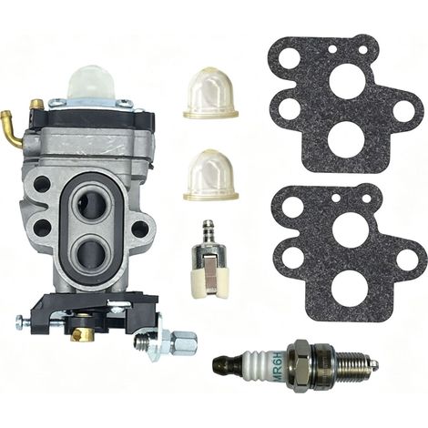 Carburateur Compatible avec Débroussailleuse Husqvarna 233R 233RJ 553RS - Pièce de Rechange Moteur 2 Temps-x (1/3)