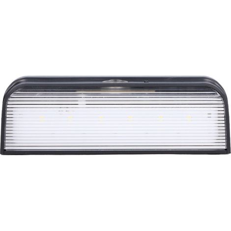 Applique murale LED solaire à capteur de luminosité, économie d'énergie, étanche IP65, résistante à l'humidité, installation facile, éclairage extérieur (1/5)