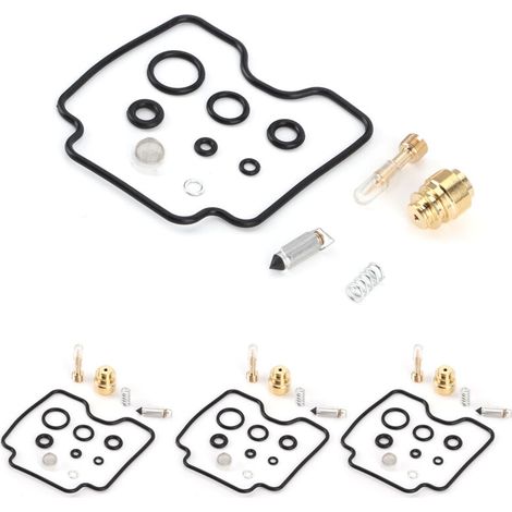 Kit di riparazione e revisione del carburatore (4 pezzi) compatibile con Suzuki GSX750F Katana / GSF1200 Bandit-Crezuo (1/4)