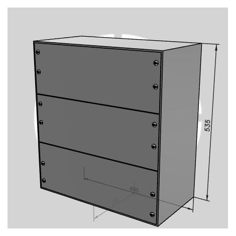 Chubb 512000200 24V 225W Variation, Enclosure 38, 1DCDC, 2.8A