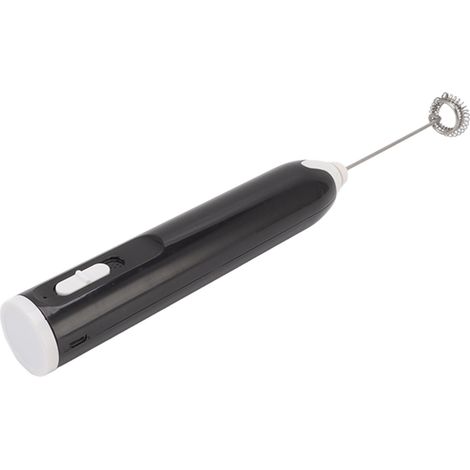Batteur à œufs électrique portable à plusieurs vitesses, mousseur à lait rechargeable pour cuisine et restaurant, mélangeur à café et crème. (1/5)