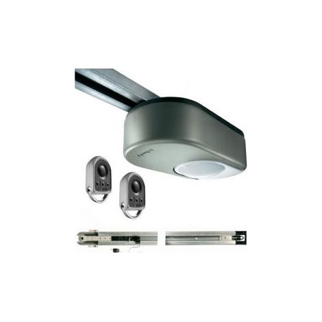 Nice Home – Kit de motorisation de garage Dexxo Smart 800 iO – Ouverture rapide en 11s – Rail de 2,9m avec courroie – 2 télécommandes Keygo 4 iO