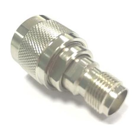 Adaptateur coaxial RS PRO Type N Mâle vers TNC Femelle, Droit, , 50O, 11GHz ( Prix pour 1 )