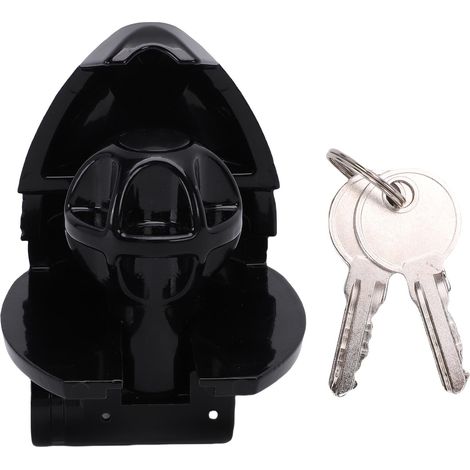 Antivol universel robuste pour attelage de remorque, compatible avec les coupleurs de 1-7/8, 2-5/16 et 2 pouces, avec 2 clés. (1/5)