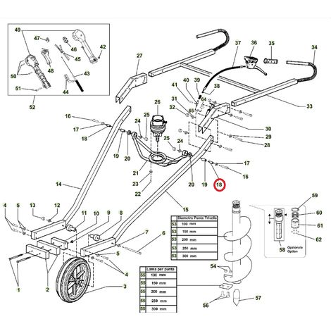 Bussola distanziale supporto riduttore ORIGINALE ACTIVE trivella t152 020814