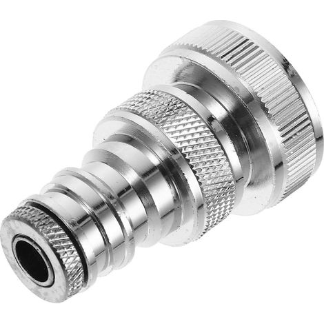 Adaptateur de raccordement compatible avec robinet de machine à laver, raccord rapide, adaptateur de tuyau compatible avec robinet d'évier, tuyau de machine à laver (1/5)