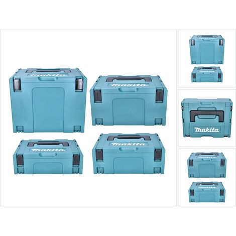 Makita Set Valigette Makpac dimensioni 2 + 3 + 4
