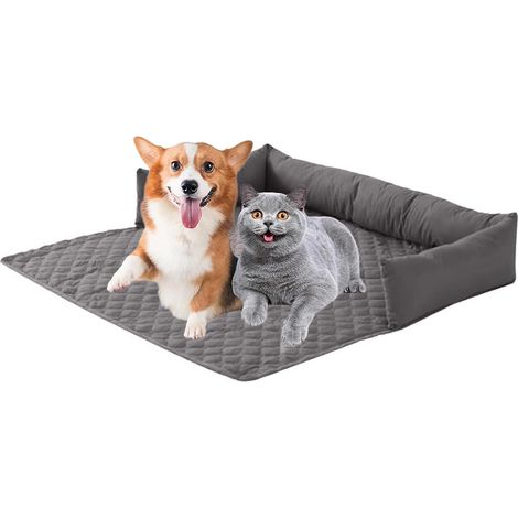 Matelas pour animaux étanche, Lavable en machine – Pliable et portable – Pour toutes saisons – Idéal pour les voyages,75cm×120cm