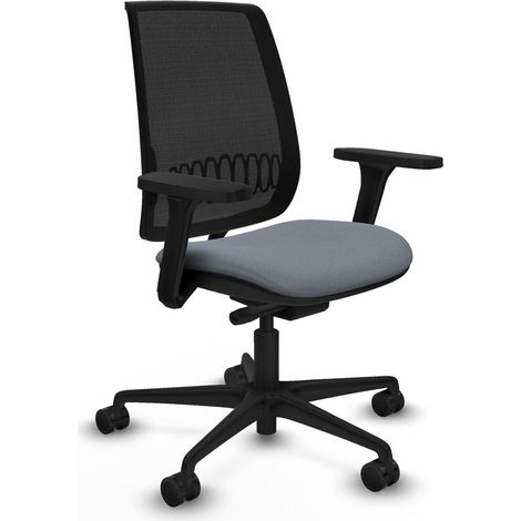 Bürostuhl piqueras y crespo Alares schwarz rollloses Design (1/2)