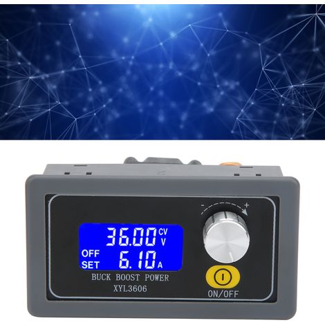 XYL3606 DC6,0–30V Hochleistungs-Netzteilmodul mit automatischer Konstantspannungs-/Konstantstromregelung, Boost-/Breakdown-Funktion, CNC-Last- und Spannungsregelung (1/5)
