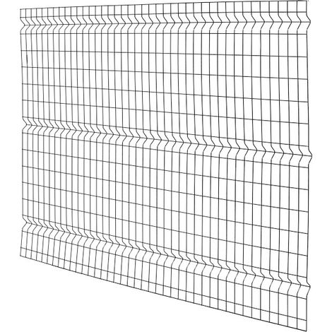 3D-Felder Zaunmatte 2000X1500 mm anthrazit