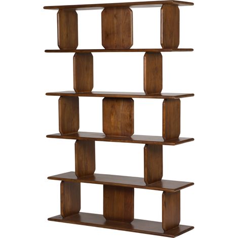 Amadeus - Bibliothèque en acacia H180 cm Brent (1/5)