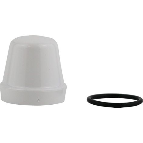 Cappuccio di ricambio bianco per valvola detentore Caleffi 449300  Maniglia (1/3)