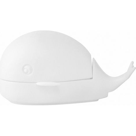 Petite brosse à chaussures blanche Little Whale 12,5 x 8,2 x 6,5 cm 1 x brosse à chaussures / brosse à vêtements / brosse à main (1/5)