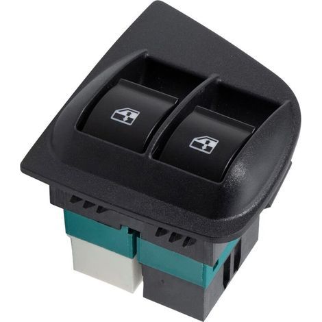 Interrupteur de lève-vitre électrique-Bouton régulateur de lève-vitre avec panneau pour Fiat Doblo Cargo 2004-2010 735417033 735417033A (1/5)