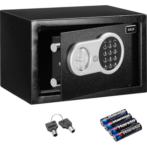 Cassaforte Digitale a Muro Cassetta Sicurezza Elettronica 31x20x20cm Casa Hotel (1/5)