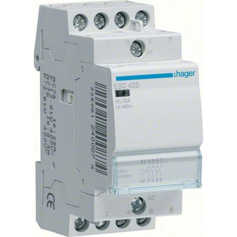 Hager Schütz 25A 4S 24V ESD425
