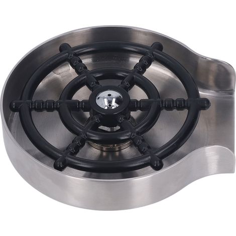 Barre de rinçage automatique haute pression pour évier de cuisine, lave-verres en acier inoxydable, filetage UE 3/8, diamètre 16 mm (1/5)