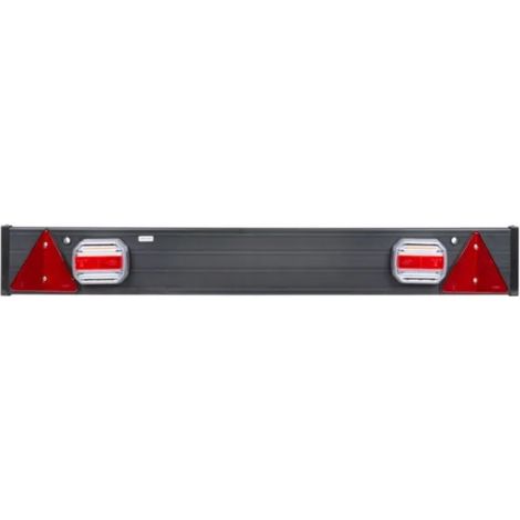 JBM 54163 Barra luci e catarifrangenti per rimorchio