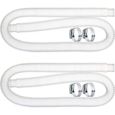 2 pcs Hose Of Replacement Of Pool 32mm, Pctuyau Of Pool, Hose of Replacement of Pump of Filtration of Pool (1,5 M) for Intex 300 330 530 1000 GPH (1/5)