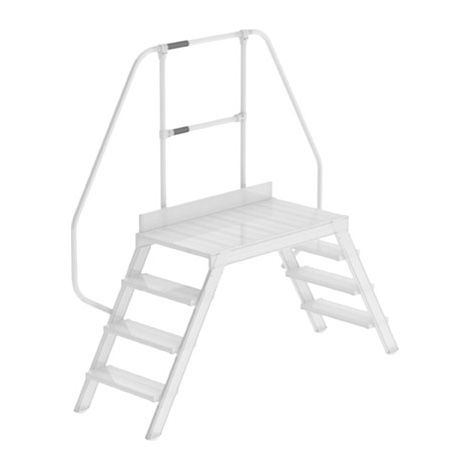 MUNK Geländerverlängerung je 200mm starr Aluminium