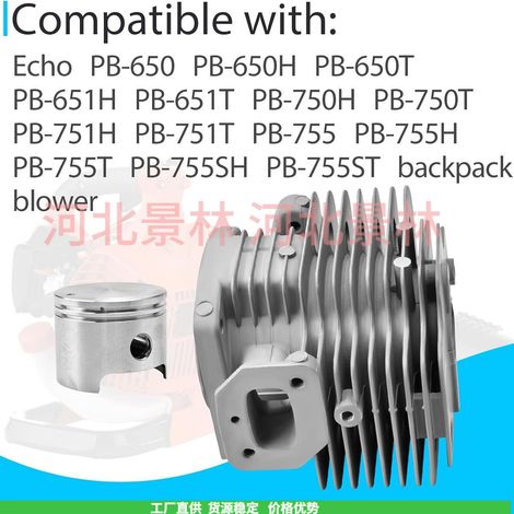 Replacement A130001000 A13000251 cylinder piston kit compatible with Echo backpack blower cylinder (1/4)