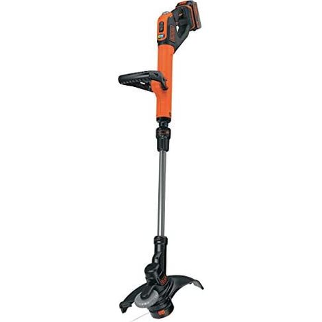 Black & Decker Akku Akku-Rasentrimmer inkl. Akku, inkl. Ladegerät, Höhenverstellbarer Griff 18 V 4 (1/10)