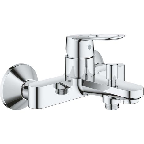 Mitigeur de baignoire classique à levier – Finition chrome GROHE StarLight – Entraxe 150 mm – 23603000 (1/3)