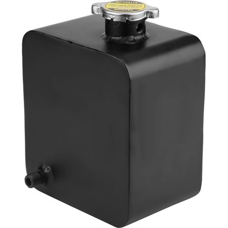 Réservoir de récupération d'eau de refroidissement en aluminium 2,5 L avec bouchon universel