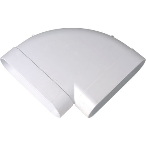 Coude 90° Aldes Raccordement Ventilation Horizontal - Aldes