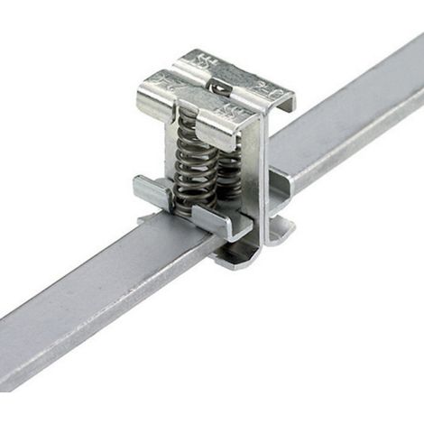 Weidmüller 1592810000-1 Schirmanschlussklemme Passend für (Details): 10 x 3 mm Sammelschiene  1 St.