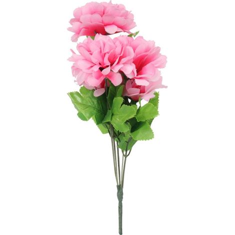 Strauß aus 5 rosa Chrysanthemen (1/2)