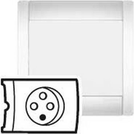 Enjoliveur plaque Legrand 85640 – Sagane Opalis – Prise 2P+T – Prise CPL/IR – Pour mécanismes réf. 842 00, 842 02