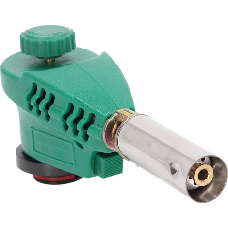 Chalumeau au propane avec vanne de flamme, pistolet à gaz portable pour cuisson extérieure, grillades universelles à enclenchement rapide (1/5)