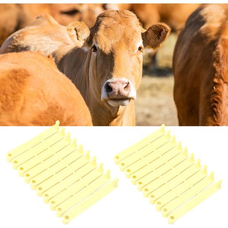 20 Stück/Verkauf von Ohrmarken für Nutztiere (Kühe, Schafe, Schweine, Rinder) (1/5)