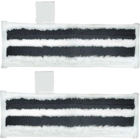 Ersatz-Wischmoppbezug, kompatibel mit Kärcher Easyfix SC2, SC3, SC4 und SC5, Mikrofaser-Dampfreiniger-Ersatzteile(2PCS Short Y Cloth) (1/5)