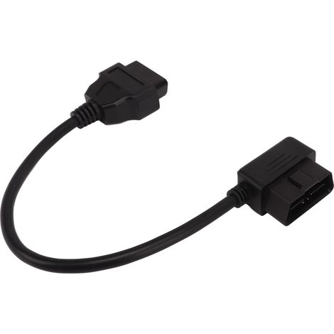 Câble adaptateur OBD2 flexible 16 broches mâle vers femelle, connexion stable et rallonge pour voiture (1/5)