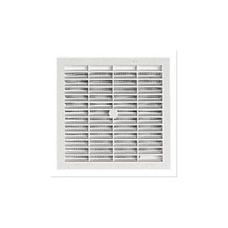 Grille carrée Nicoll B164 avec moustiquaire 179x179mm passage 150cm²