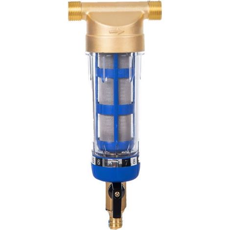 1 préfiltre pour toute la maison, filtre à eau à tête en cuivre, purificateur frontal (1/5)