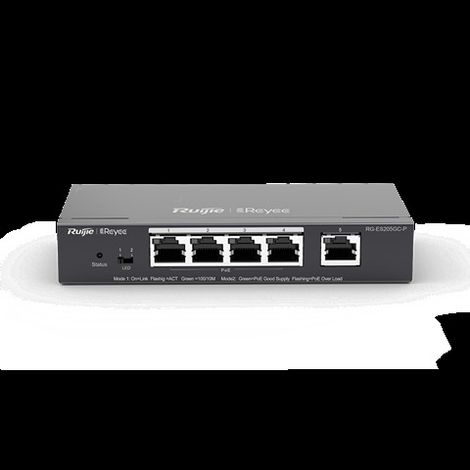 Switch di rete Ruijiee Reyee Smart Switch Poe Gigabit 10 P., 8 P. Poe/Poe+, P. Uplink Sfp Combo Rj45 RG-ES210GS-P