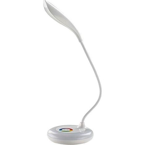 Platinet PDLQ11 Schreibtischlampe Weiß LED-Beleuchtung