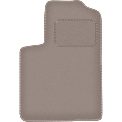 Alfombrilla de conductor beige para Chrysler Sebring II sedán (2003-2007)